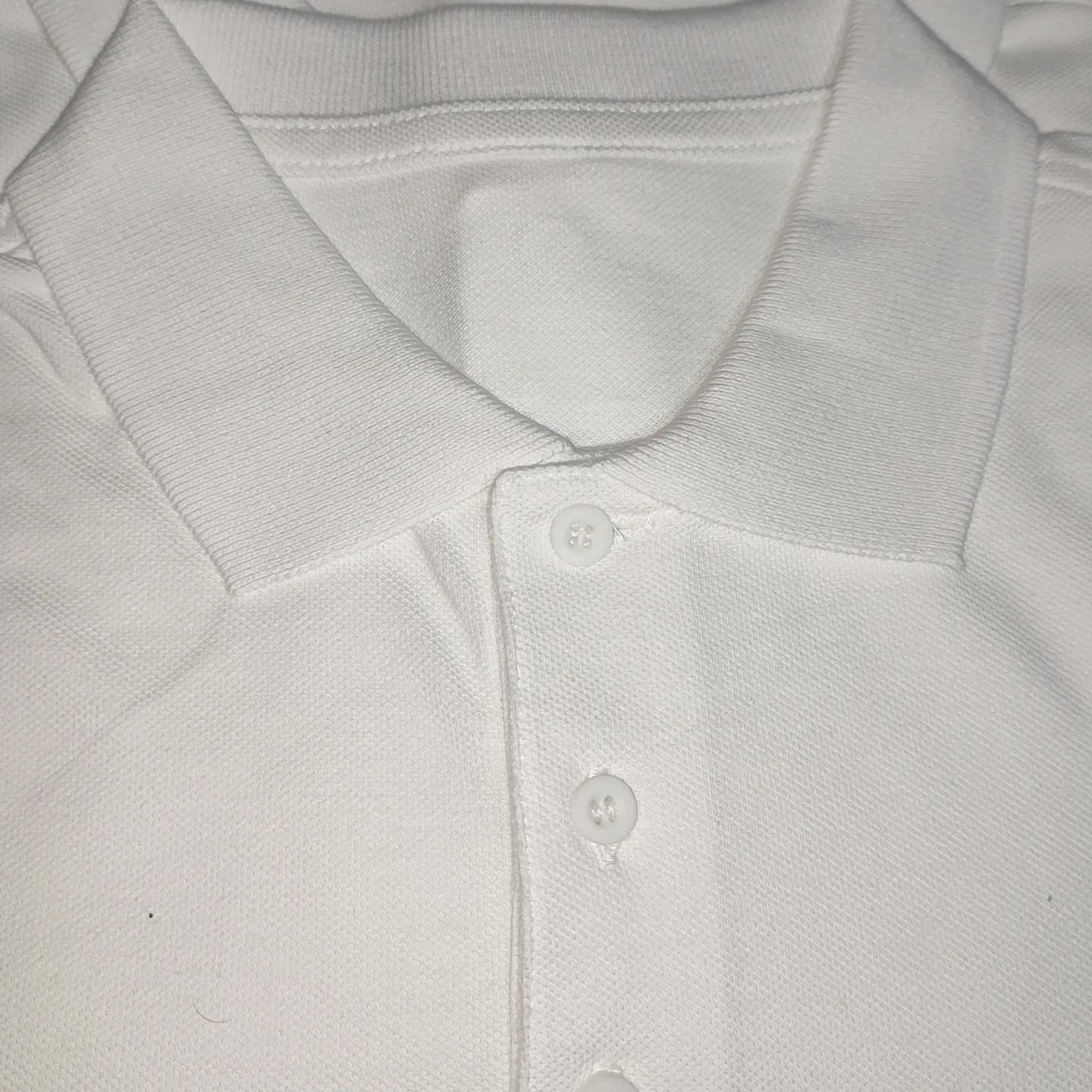 Balti mokykliniai polo marškinėliai 8 - 9 metaų (128 - 135) - Marlena