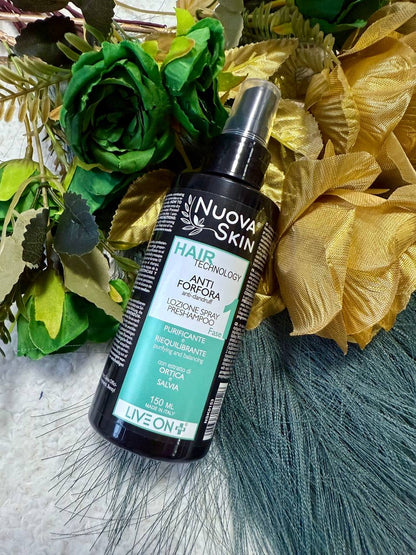 Nuova Skin purškiamasis losjonas nuo pleiskanų 150ml