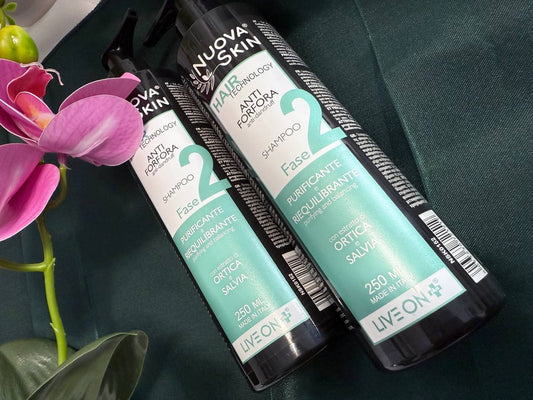 Nuova Skin odą valantis šampūnas nuo pleiskanų 250ml arba 1000ml