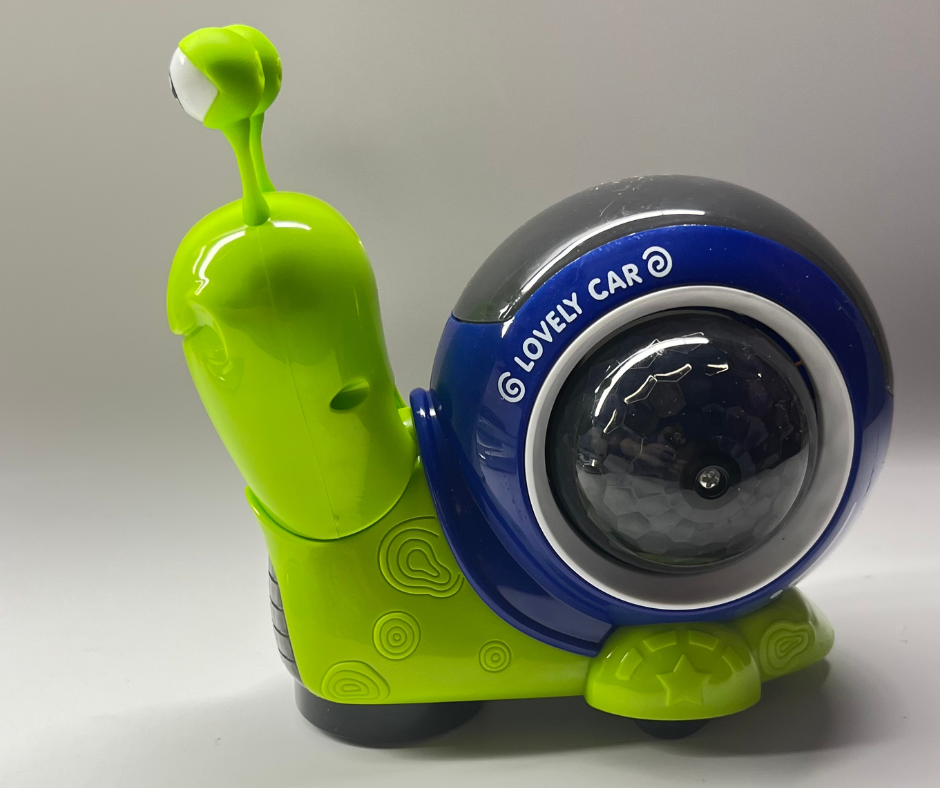 Judanti muzikinė sraigė su šviesos efektais