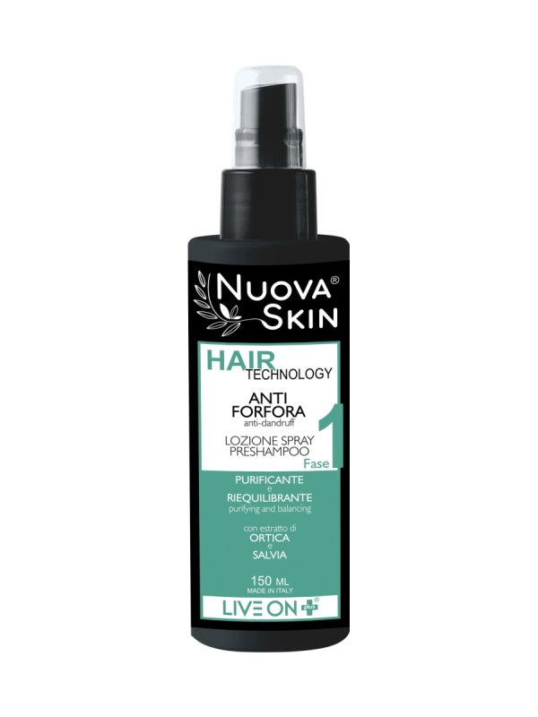 Nuova Skin purškiamasis losjonas nuo pleiskanų 150ml