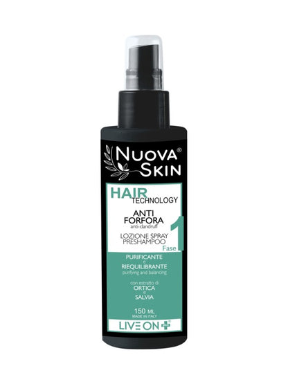 Nuova Skin purškiamasis losjonas nuo pleiskanų 150ml