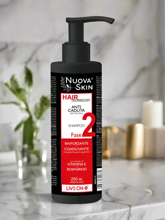 Nuova odą regeneruojantis šampūnas nuo plaukų slinkimo 250ml arba 1000ml